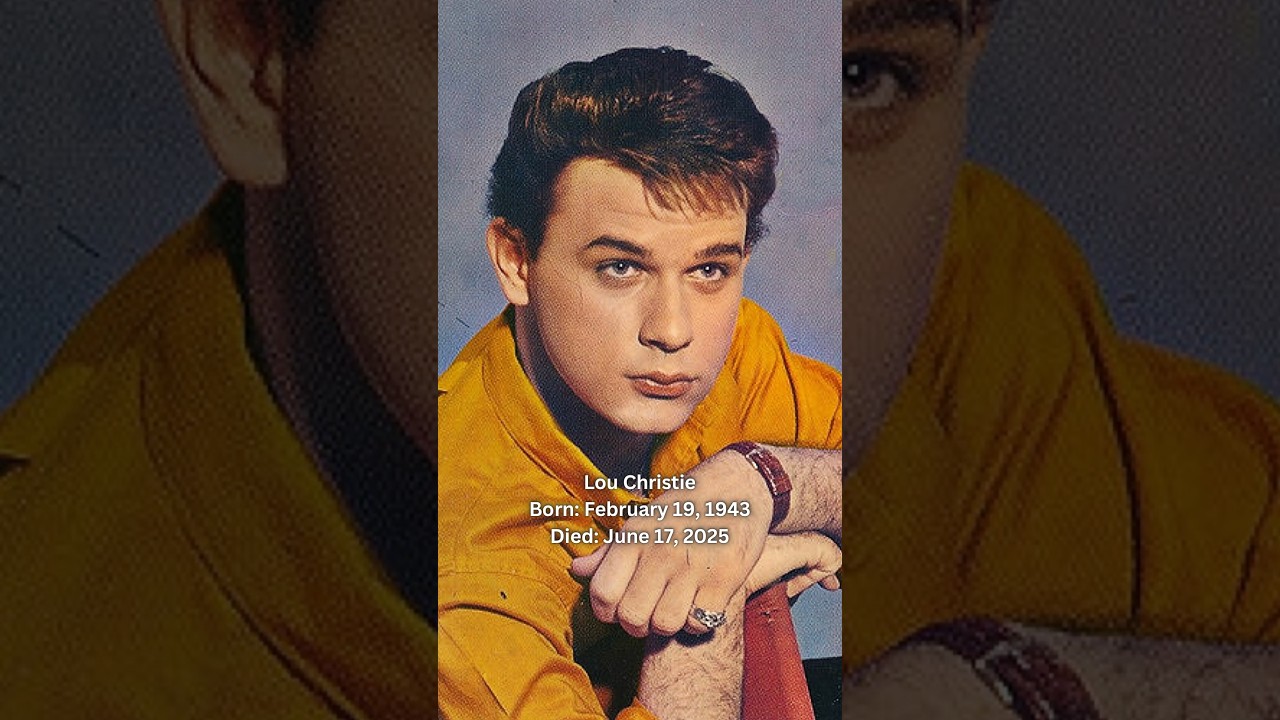 Lou Christie With Hit “Lightnin' Strikes” Singer & “Teen Idol”🕊️