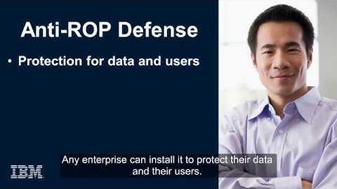 IBM Anti-ROP moving target defense technology