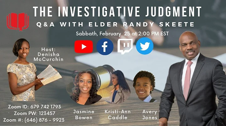 Q&A with Elder Randy Skeete: The Investigative Judgment