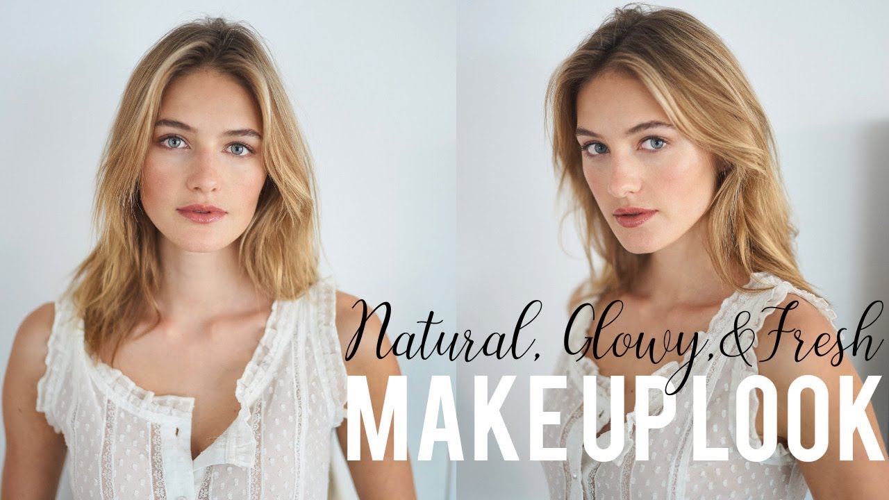 Natural Glowy & Fresh Make Up Look | Model Tutorial | Sanne Vloet