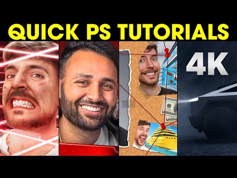 Thumbnail Tutorials 5: Laser Effect, Face Highlights, Pinboards & High-res Assets thumbnail
