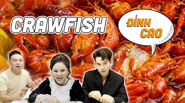 LÊ GIANG, ALI HOÀNG DƯƠNG, MINH DŨNG review quán bán CRAWFISH ĐỈNH CAO ở Sài Gòn
