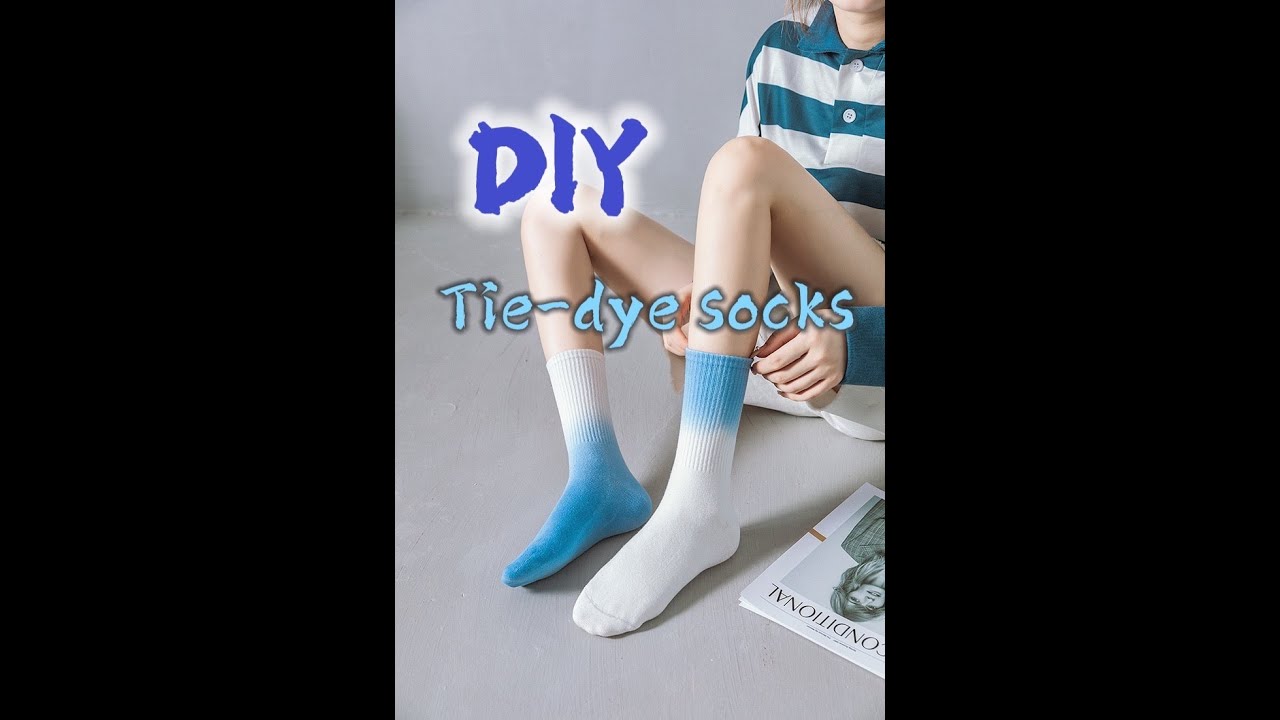 Genke ApparelDIY tie dye socks YouTube