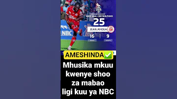 Ahoua Mhusika Mkuu Kwenye Shoo Za Mabao Ligi Kuu Ya NBC 