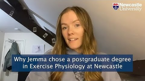 PG study | Why Jemma chose a MSc in Exercise Physiology