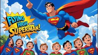 Flying High With Superman Fun Superhero Song For Kids