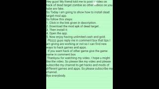 Dead target zombie mod app no root (unlimited money and gold)in android. screenshot 5