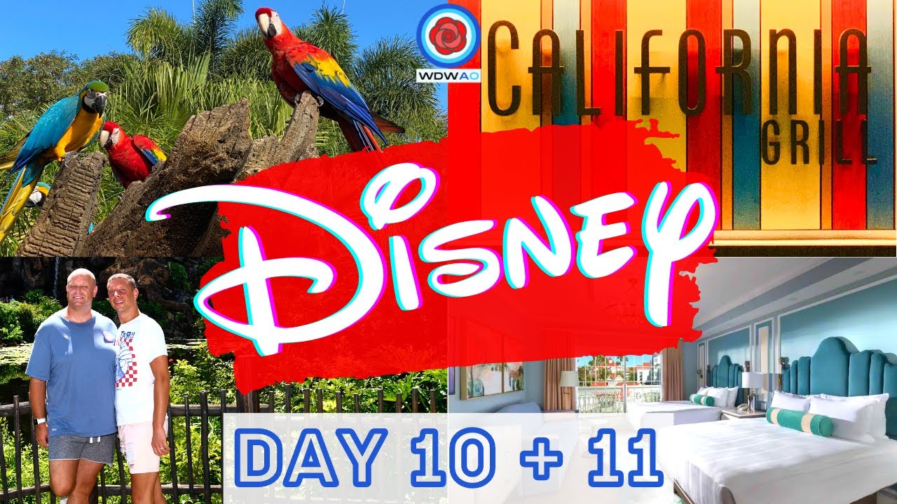 FLORIDA VLOG 2022 | Day 10 + 11: Grand Floridian DVC Resort Studio & California Grill Dinner