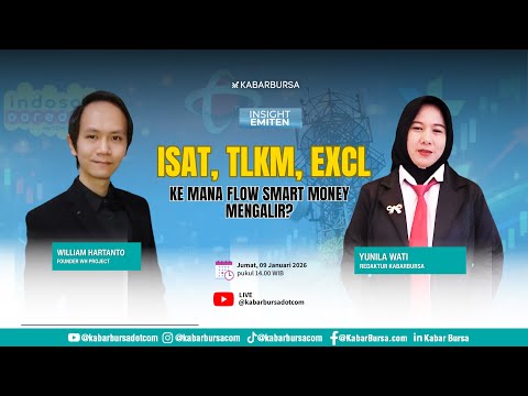 [LIVE] TLKM, EXCL, ISAT. Mana Yang Dipilih Smart Money di Tahun 2026. INSGIHT EMITEN KABARBURSA.COM