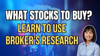 How I Use Broker Research as Guide | Philippine Stock Market Investing