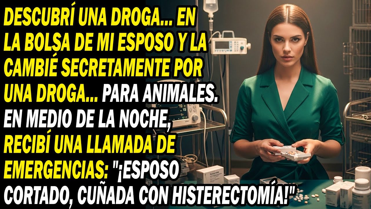 Cambié Medicina De Esposo Por Veterinaria... Llamada Nocturna Su Esposo Y Cuñada... 😱.
