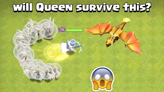 Will 21x Healers make Queen IMMORTAL? Clash of Clans Experiment | COC