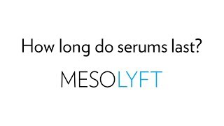 MesoLyft serums are very powerful and last several months long