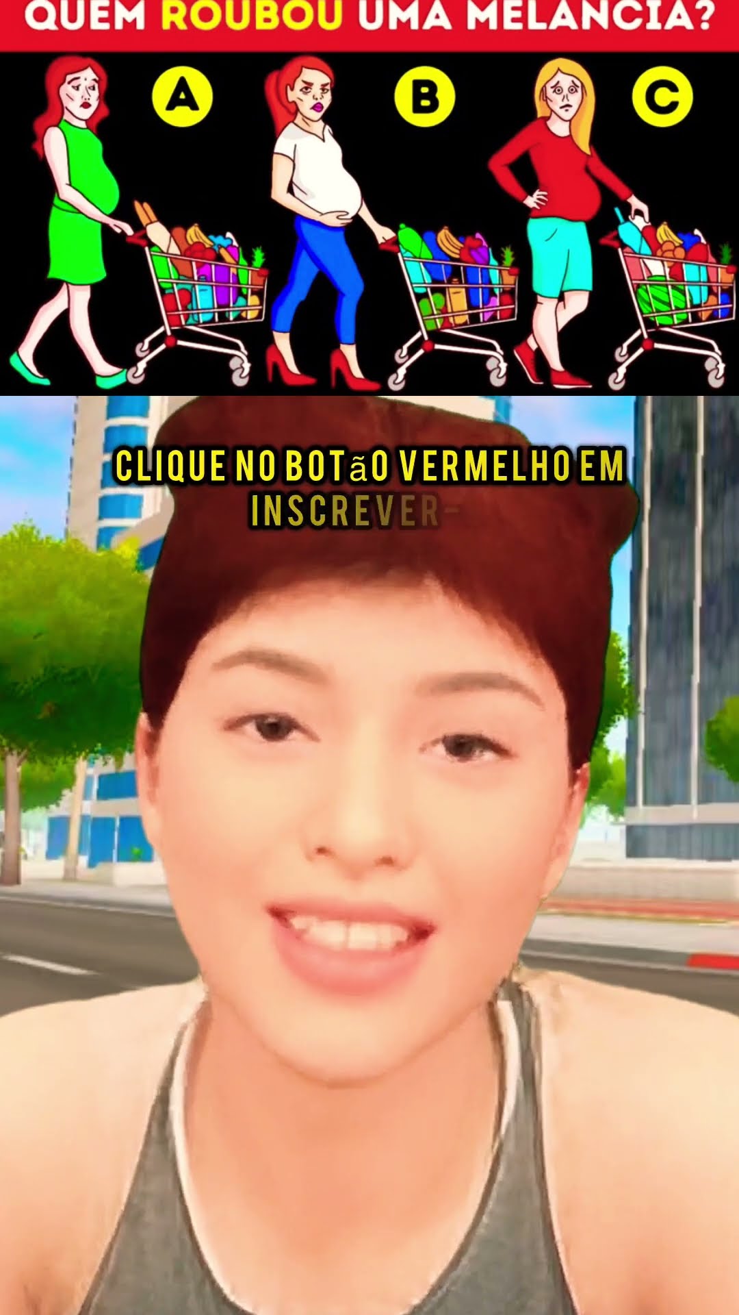 Quem roubou a melancia? ? jg: flex city #shorts #shortsgaming #flexcity #flexcityaovivo