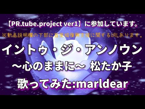 【cover】イントゥ・ジ・アンノウン～心のままに/松たか子【PR.tube.project ver1】marldear