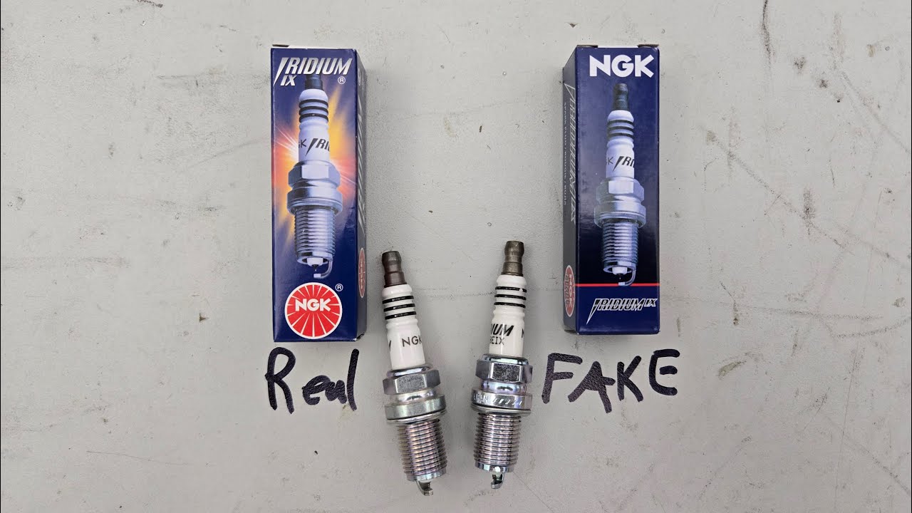 Real vs Fake NGK Sparkplugs!