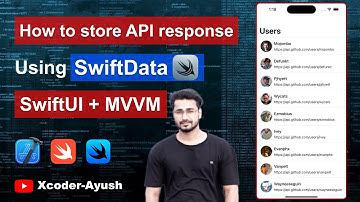 How to store/persist API response locally using SwiftData (SwiftUI + MVVM) Swift in Xcode-15 (iOS)