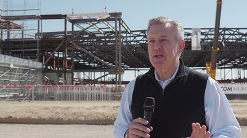 Acrisure Arena in Coachella Valley Topping Off Ceremony
