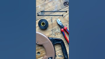 Electrician Quick Tip 4 - Fish Tape Trick ⚡️