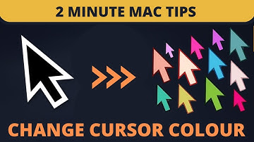 How to Change Your Cursor Color on your Mac