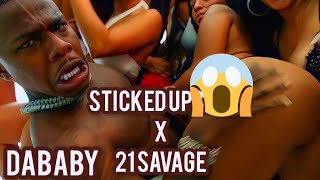 DABABY FT 21 SAVAGE - sticked up (official music video) #music