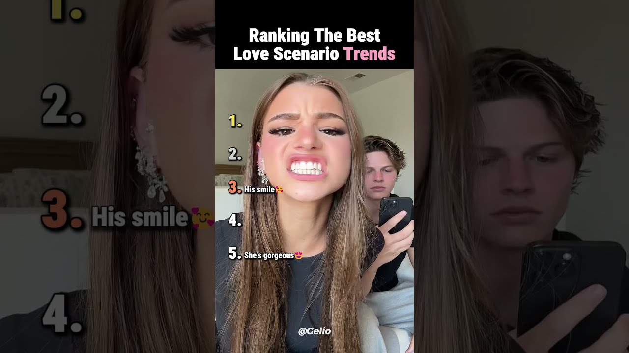 Ranking The Best Love Scenario Trends Tiktok Viral Couple