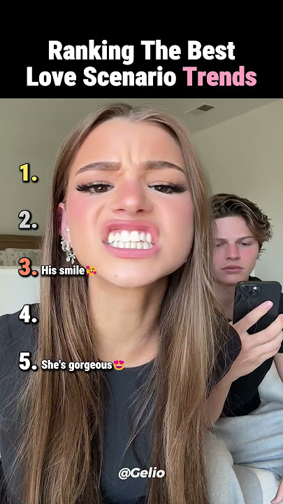 Ranking the Best Love Scenario Trends💖 #ranking #tiktok #viral #couple