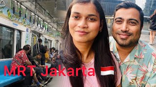 Trying Jakarta MRT For The First Time | Jakarta, Indonesia 🇮🇩