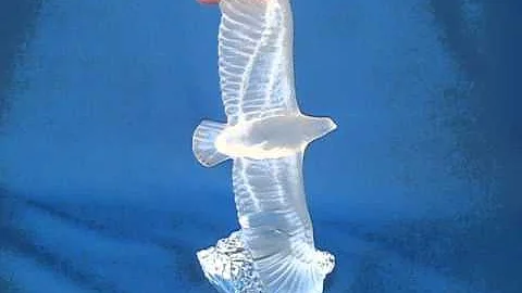 Goebel Lead Crystal Flying Eagle Figurine Germany ...