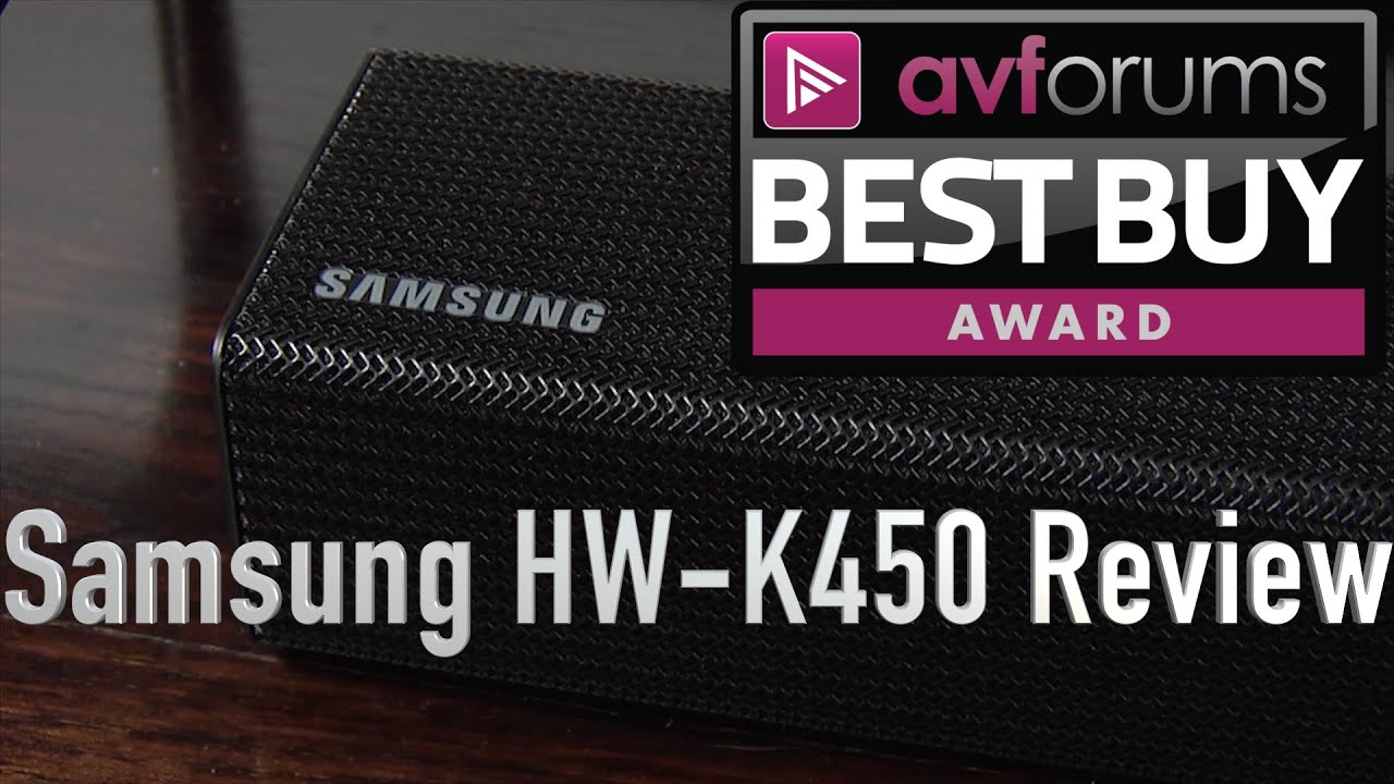 Samsung HW-K450 Soundbar Review - YouTube
