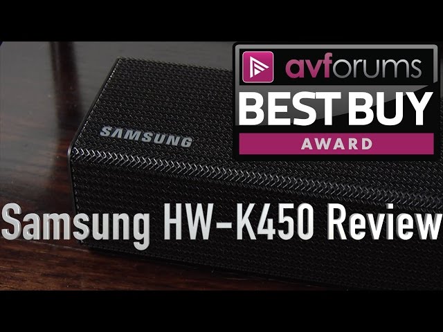 Samsung HW-K450 Soundbar Review - YouTube