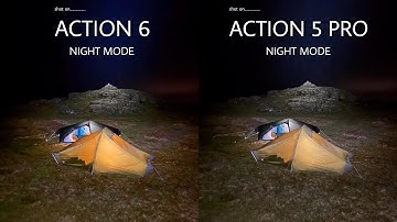 DJI Osmo Action 6 VS DJI Osmo Action 5 Pro | NIGHT MODE | Camera Test 