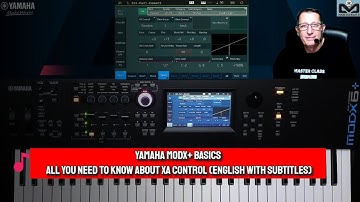 Yamaha MODX+ Basics | All you need to know about Element XA Control (English with subtitles)