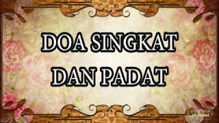 Doa  Singkat Dan Padat