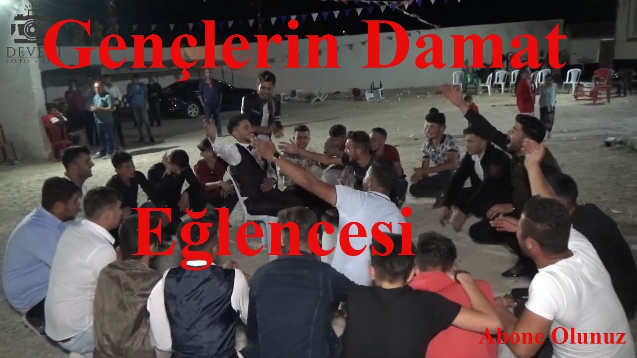 Adakasımlı Gençlerin Damat eğlencesi.
