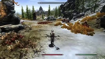 Ultimate Dodge Test giant - TEST - Skyrim SE - XBone