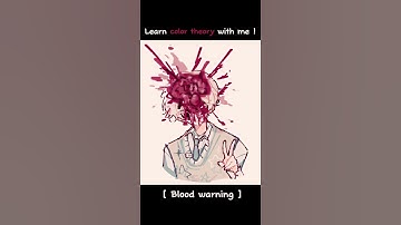 Learning Color theory ^^ [ Oc Cecil ] Gore warning 💖
