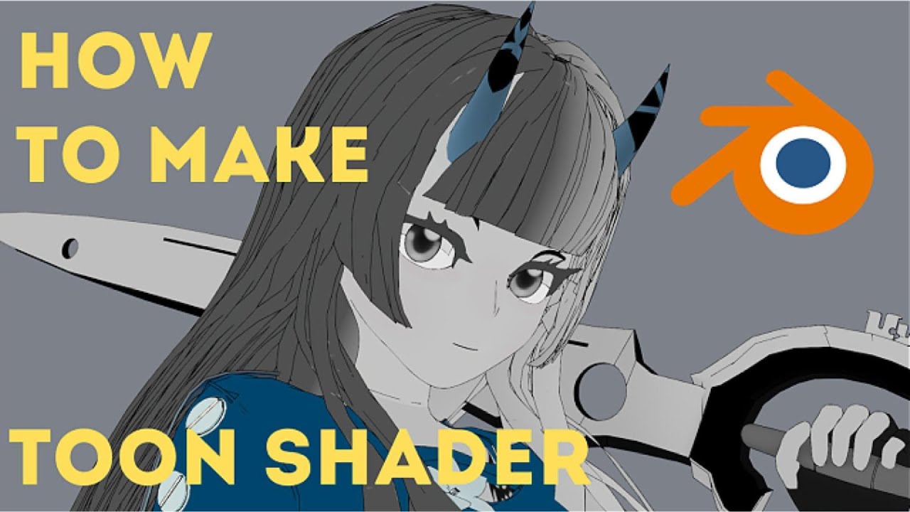 HOW TO MAKE TOON SHADER IN BLANDER\ Fast Tutorial - YouTube