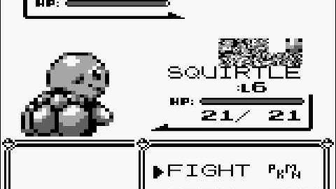 Pokemon Blue: Random glitches and hacks (2)