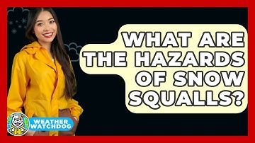 What Are The Hazards Of Snow Squalls? - Weather Watchdog