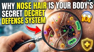 Why Nose Hair Is Your Body's Secret Decret Defense System? #sciencefacts #science #amazingscience 