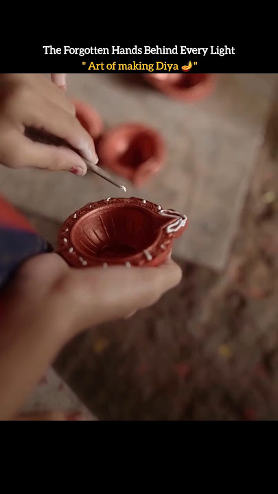 The Art of Making Diya |hindi quotes| hindi shayari|@hbwritess #shorts #ytshorts #quotes #diycrafts