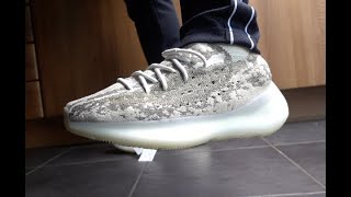 ADIDAS YEEZY BOOST 380 UNBOXING & ON FOOT REVIEW (PYRITE) - YouTube