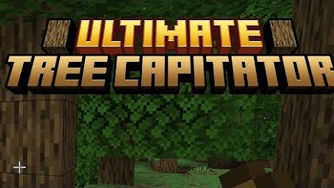 Ultimate Tree Capitator Addon for Minecraft Bedrock 1.21+ | Full Showcase