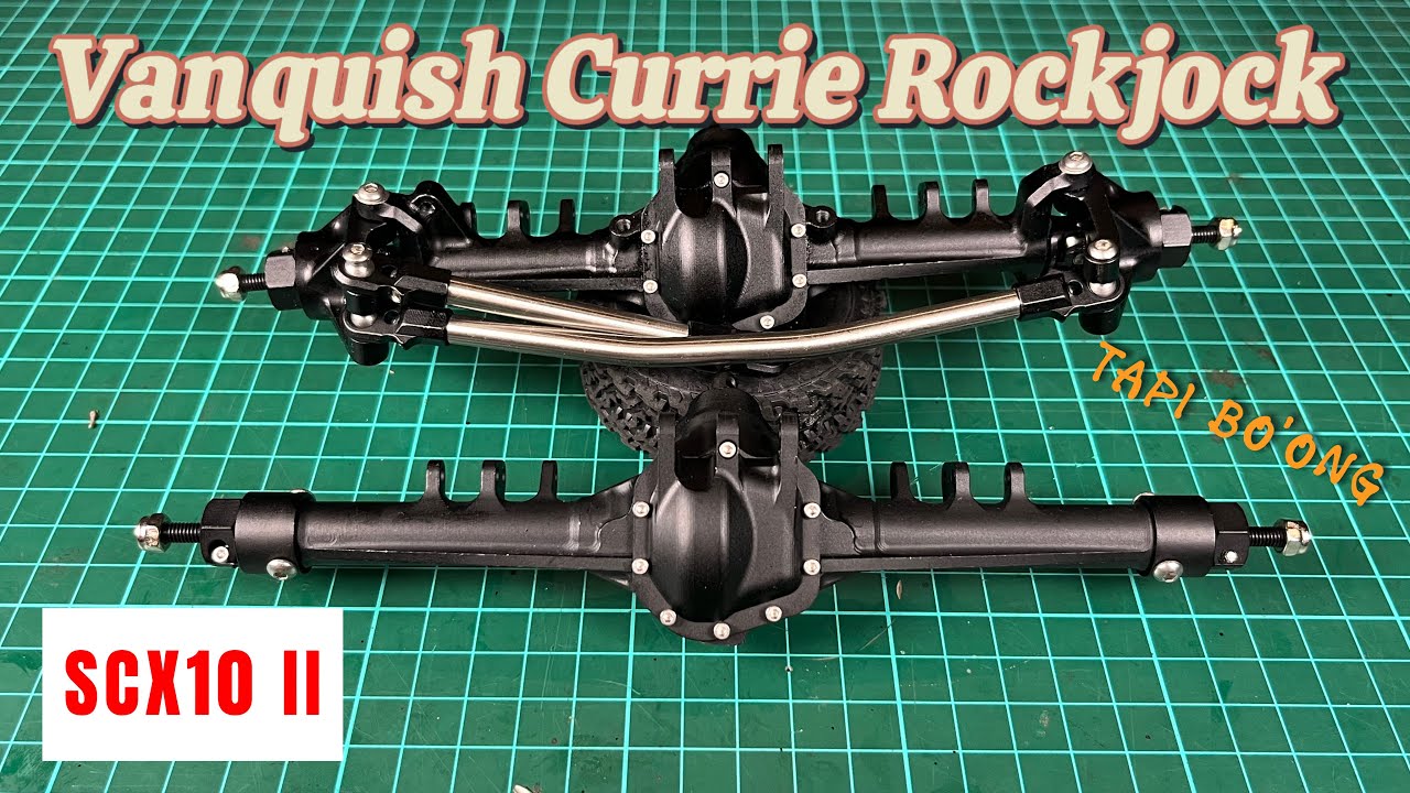 Gardan Vanquish Currie Rockjock OEM (clone) ‼️ SCX10 II