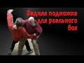 Задняя подножка в уличной драке. ЭКСБО