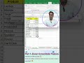 Boss Ne Bola 😳 3 Sheets ka Data 1 Report me Lao 🔥 | Excel Consolidate Trick #shortsfeed