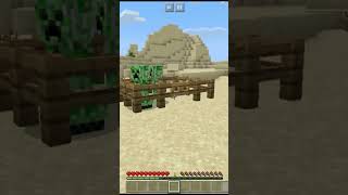 Как умереть от крипера в майнкрафте #shorts #minecraft