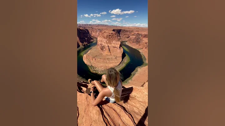 Front row: Would you sit here? 🤩     📍: Horseshoe Bend - Page 🇺🇸 #shorts