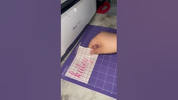 Vinyl decal with my Cricut